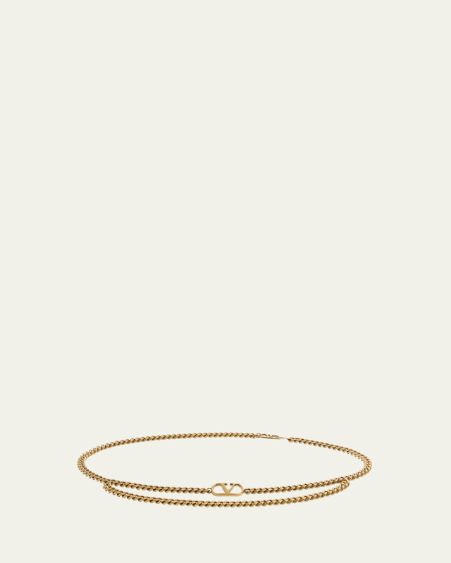 VLOGO Layered Chain Belt